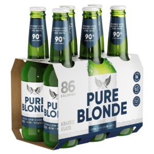 Pure Blonde 6pk Stubbies