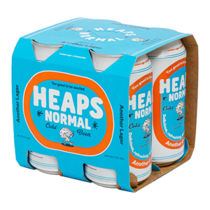 Heaps Normal Another Lager 4pk Cans